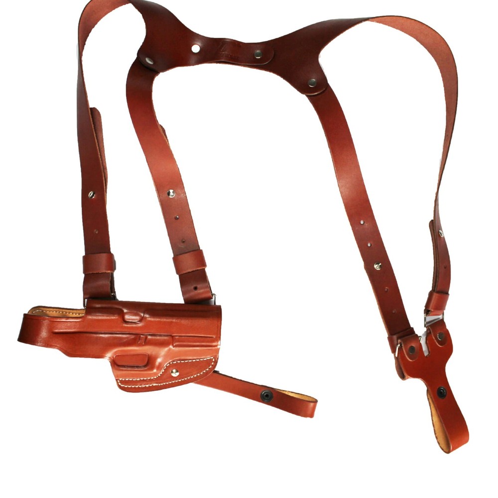 Real Leather Horizontal Shoulder Holster