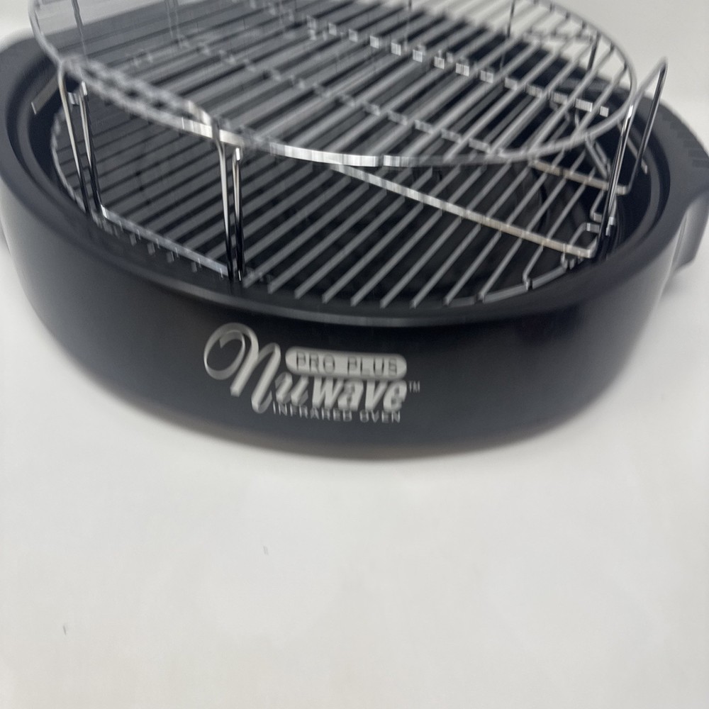 Nuwave Pro Plus Infrared Oven 20602 Replacement Base Drip Pan Racks & 10" Baking