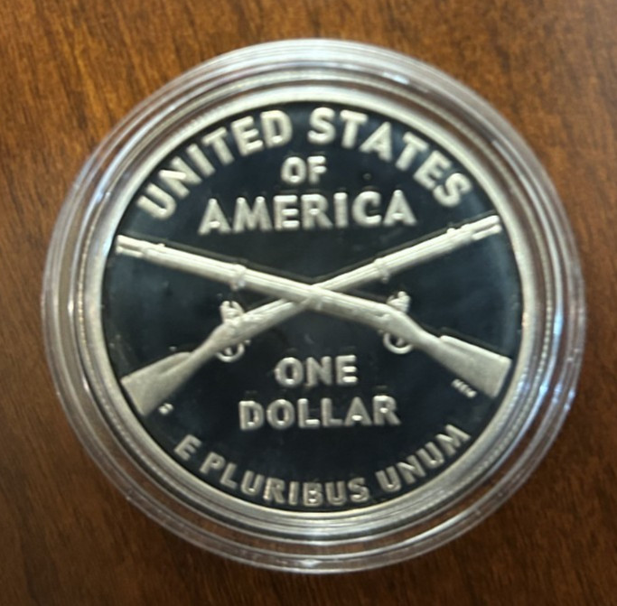 2012-W Infantry Soldier US Proof Silver Dollar US Mint Capsule Only