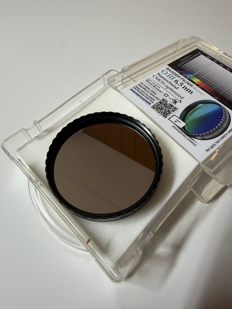Baader OIII 2” Oxygen Narrowband CMOS Optimized 6.5nm Filter