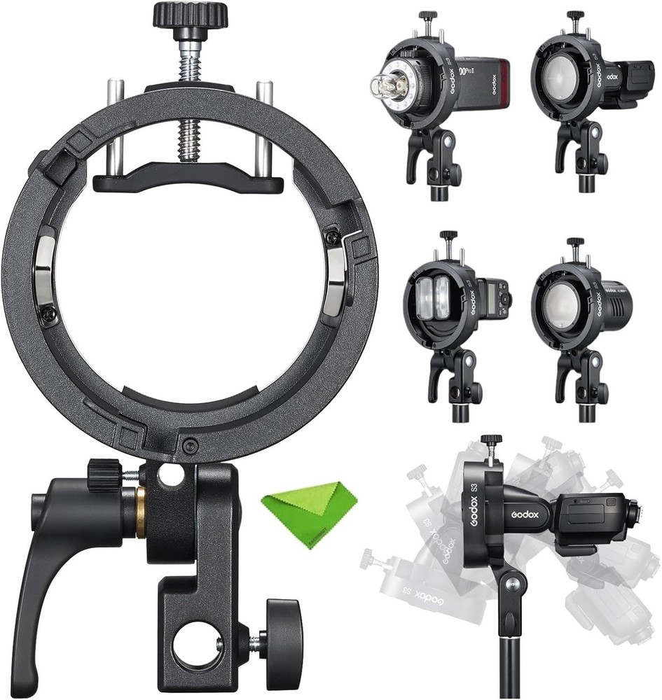 S3 Upgraded L-Type Speedlite Bracket for Enhanced Stability and Lighting Control