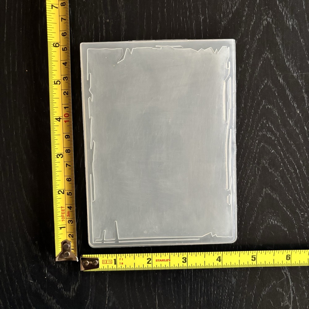 Darice Embossing Folder Torn Ripped Outline