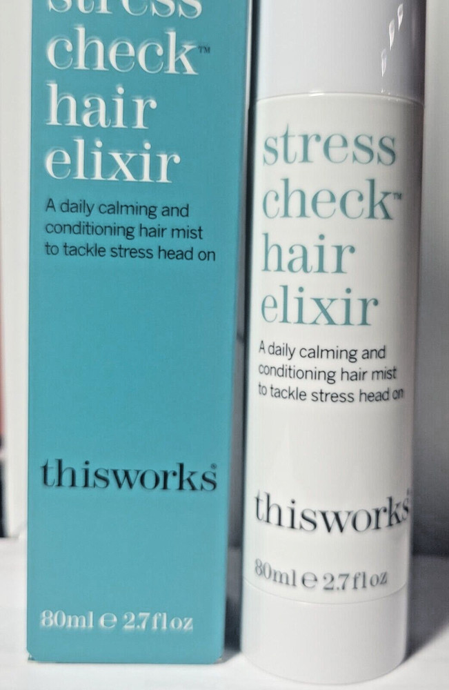 thisworks Stress Check Hair Elixir 2.7 fl oz / 80 ml NIB
