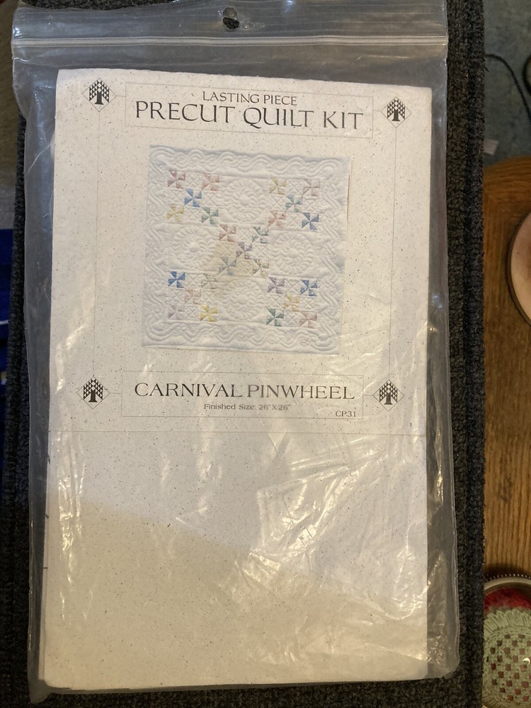LASTING PIECE CARNIVAL PINWHEEL pattern only, used