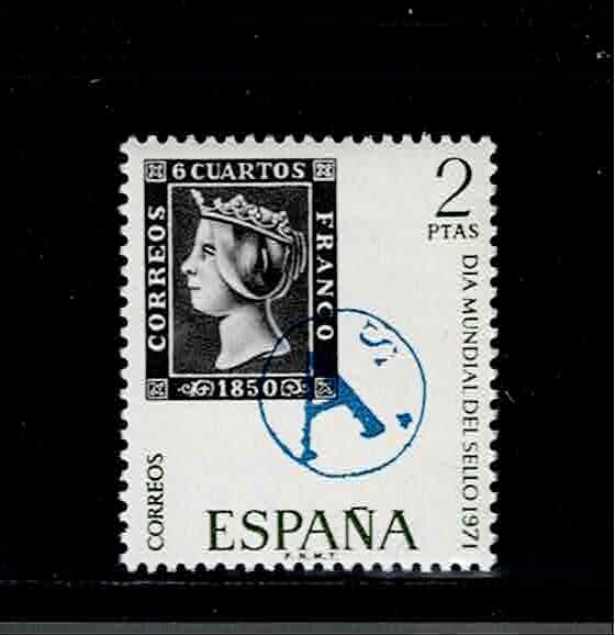 Spain Scott #1677, Singles 1971 Complete FVF MNH