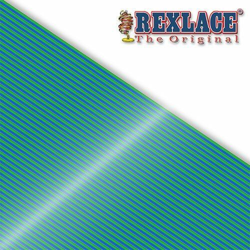 Neon Blue- Neon Green Duo Rexlace 100 Yards