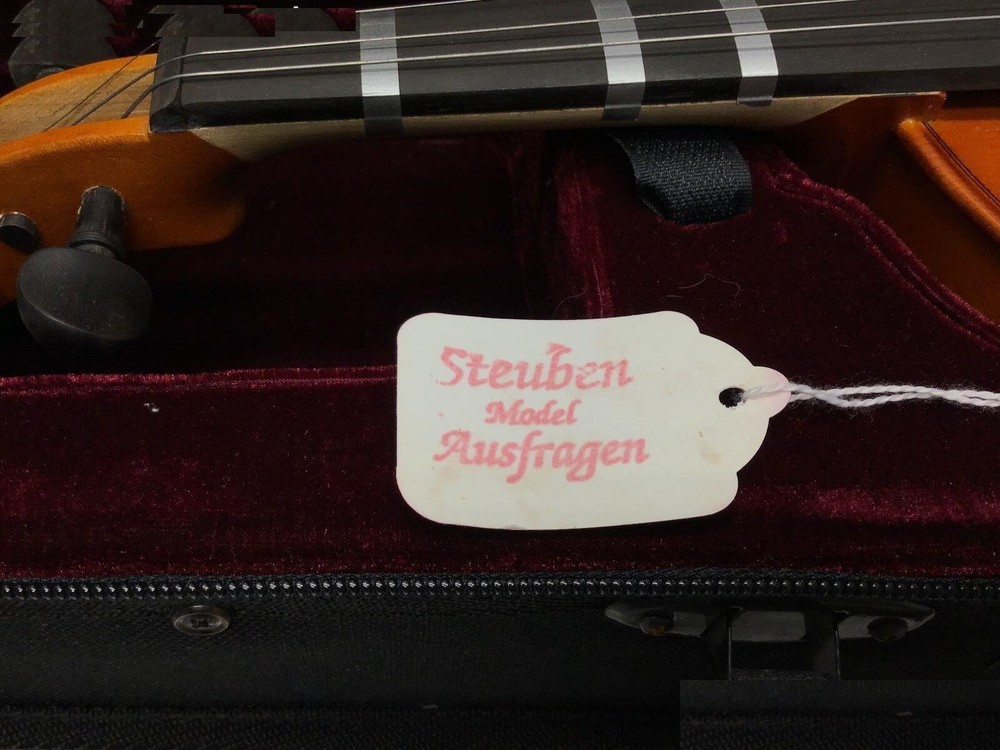 Steuben 3/4 violin, German Engineering, with case & bow, Very Good Condition