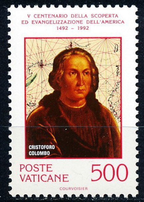 Vatican #Mi1051 MNH 1992 Christopher Columbus [898]