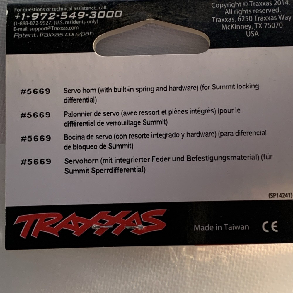 Traxxas Servo Horn 5669 NEW