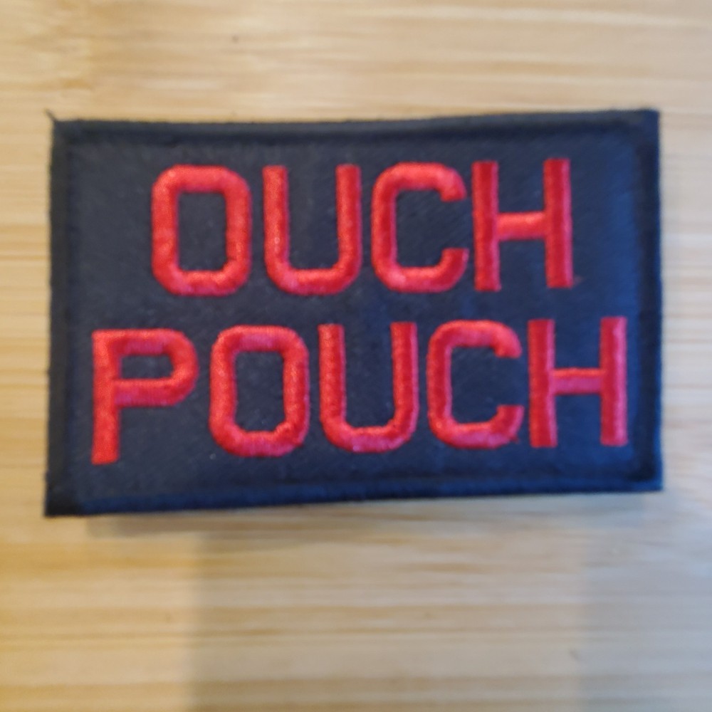 OUCH POUCH Sarcastic Tactical Morale Patch Hook and Loop