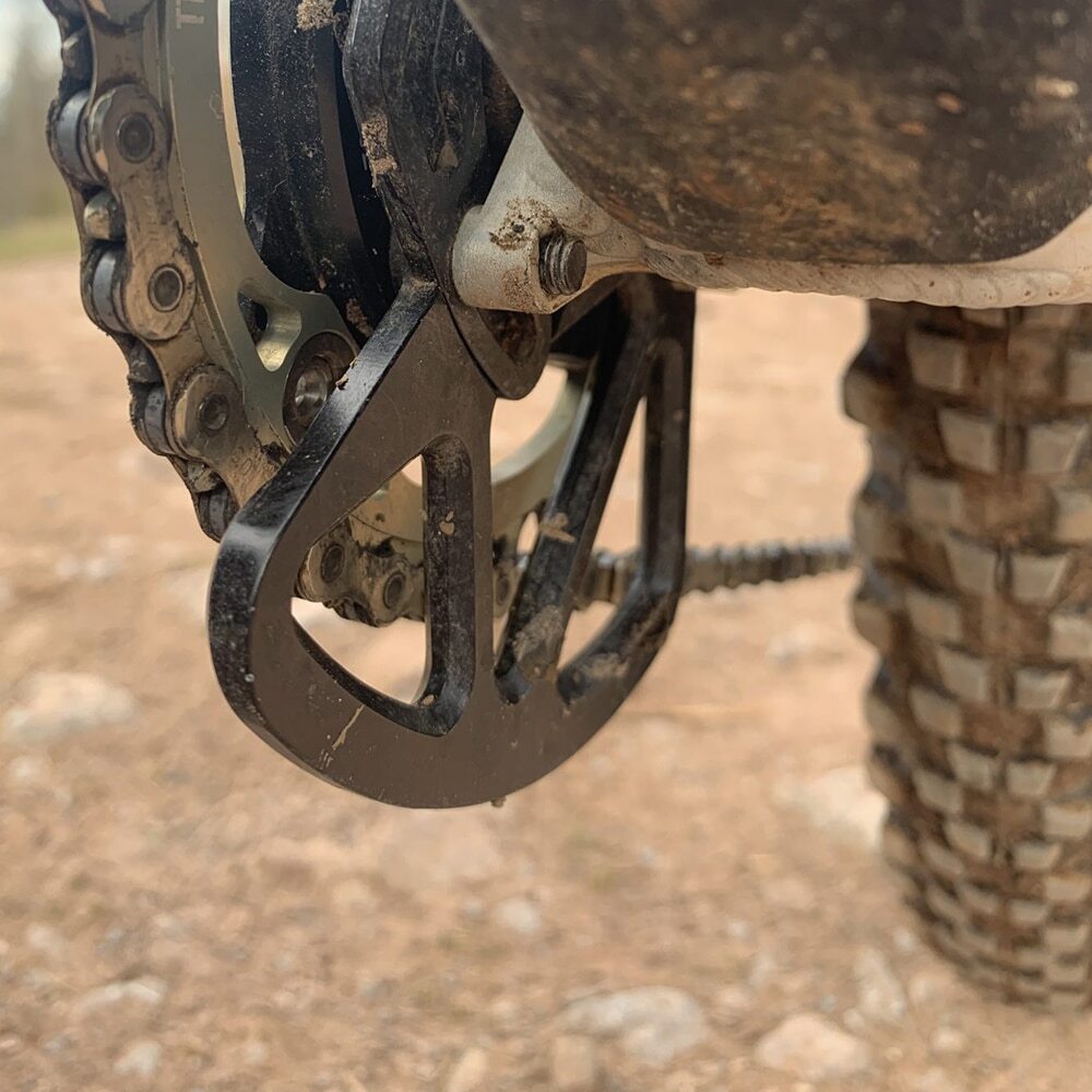 MTB CRASH PLATE BASH GUARD Bicycle Chain Guide Stabilizer Chainring Protector