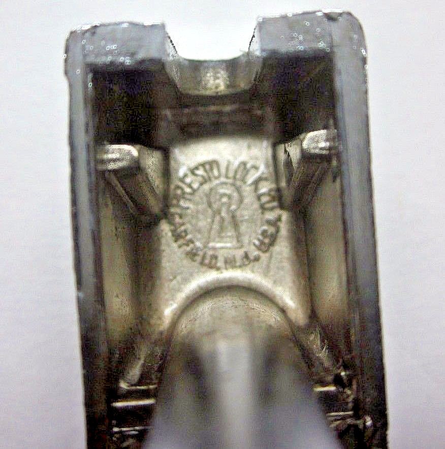 Drawer Cabinet Door Pull Handle Chrome Repurposed Concave Ribbed 4" Centers MCM