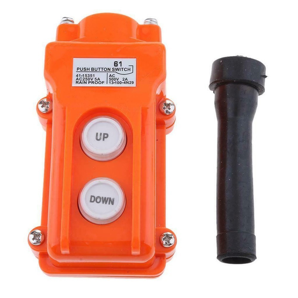 COB61 Crane Push Button Switch with Rainproof Design for Up Down Control