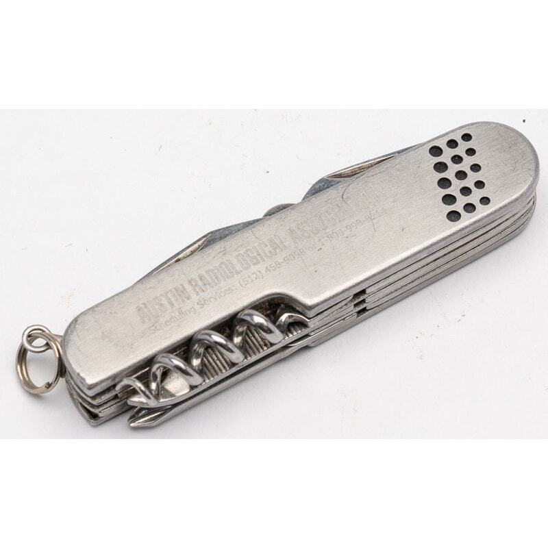 Unique 8 function multi-tool in silver