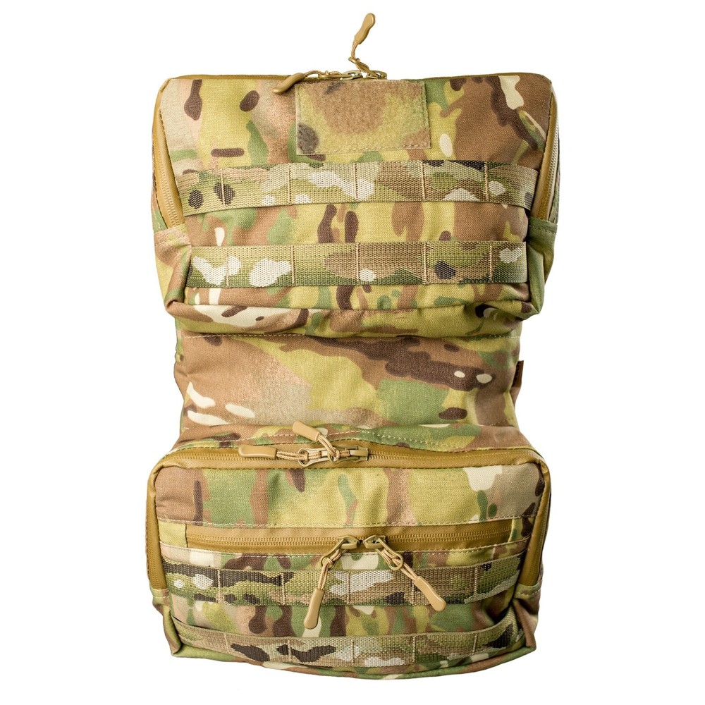 BLACK HOLE Assault Modular Backpack Multicam MTP Zip Panel MOLLE Tactical
