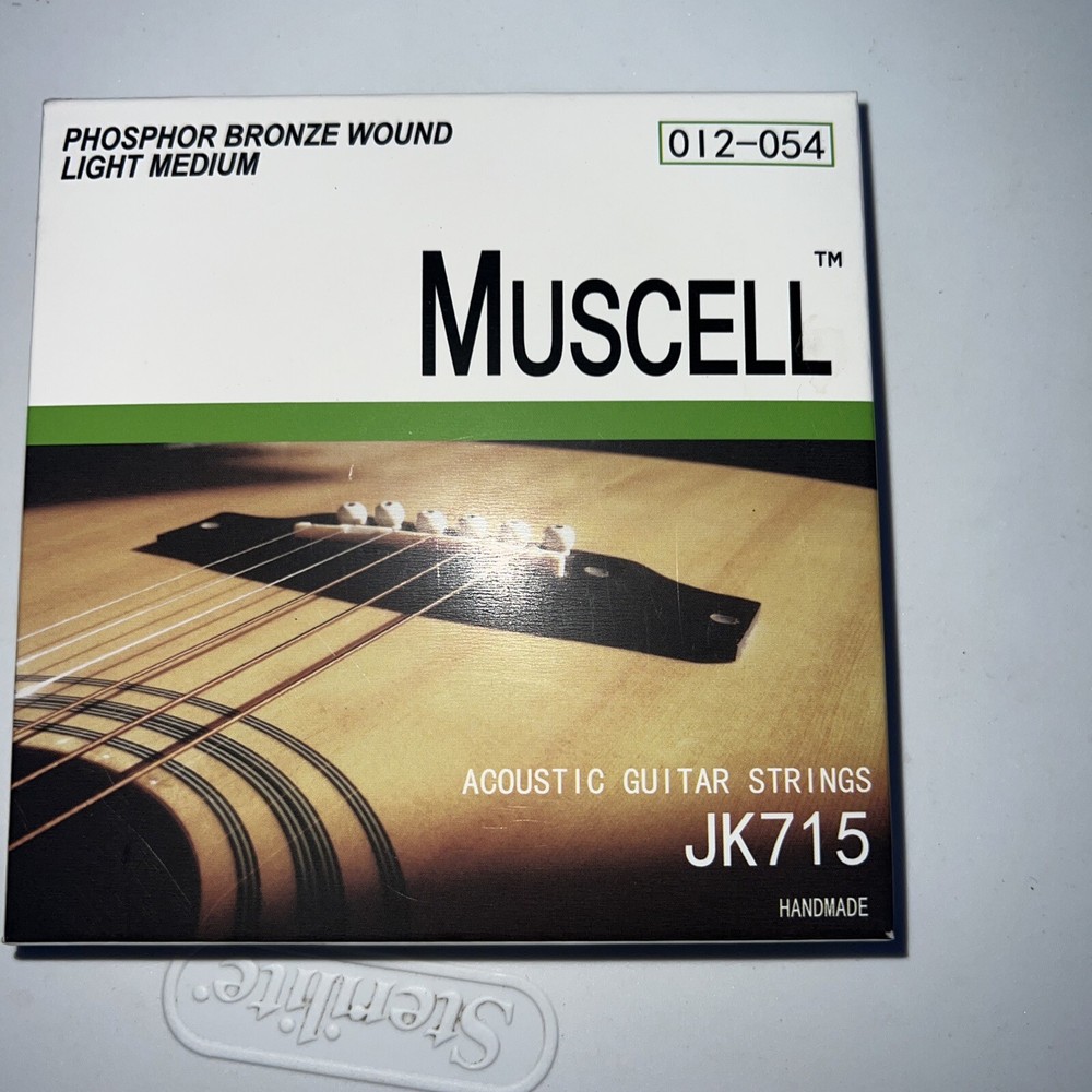 Guitar Strings 6 Strings Handmade Phosphor Bronze Acoustic Light Medium