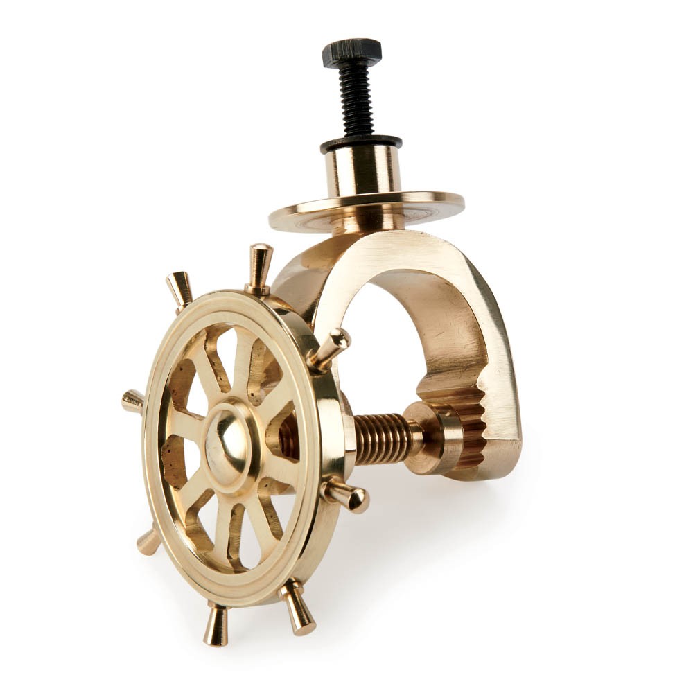 WoodRiver Nutcracker Turning Kit -  Ship's Wheel - Solid Brass