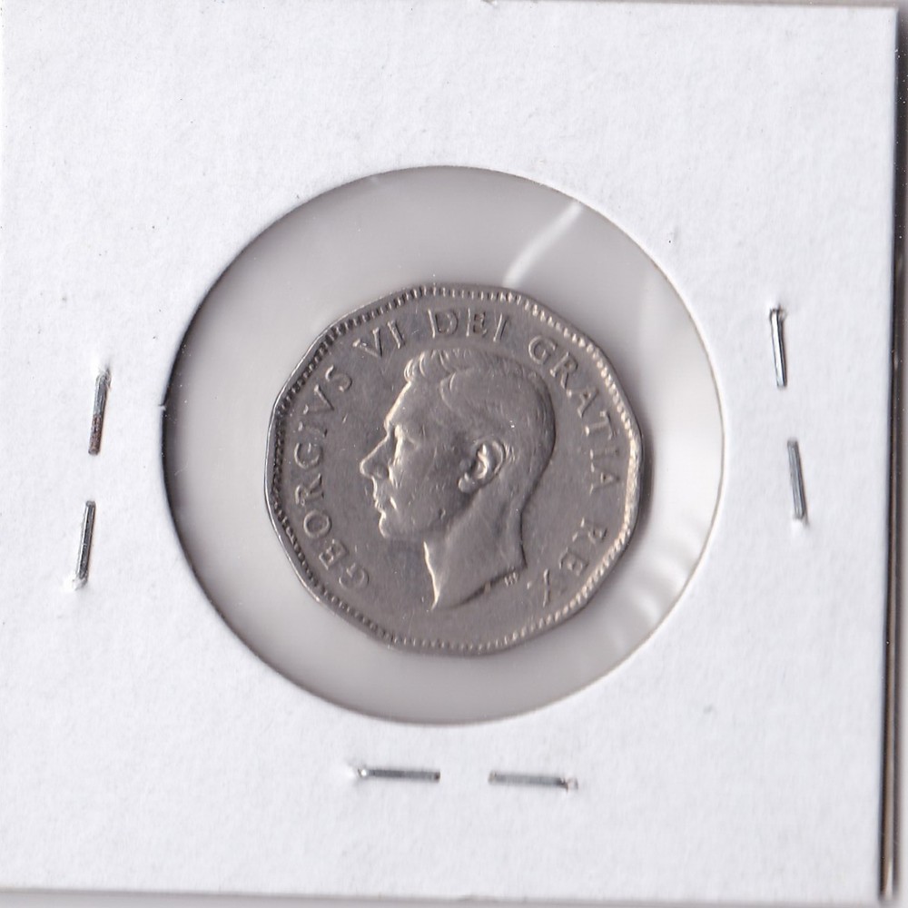 1949 Canada 5 Cents L12