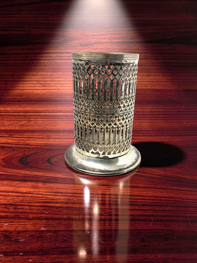 Bernard Rice's Sons Silver Plated Candle Holder Sleeve