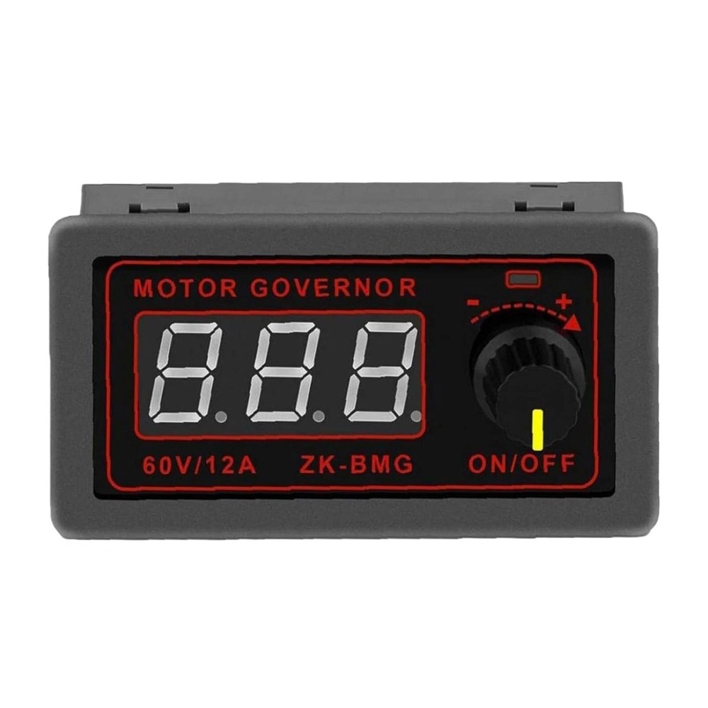 DC 9-60V PWM Motor Controller Module Digital Encoder Speed Adjustment 500W