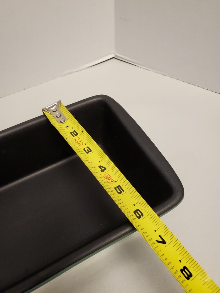 Stoneware Forest Green Loaf Pan Oversized