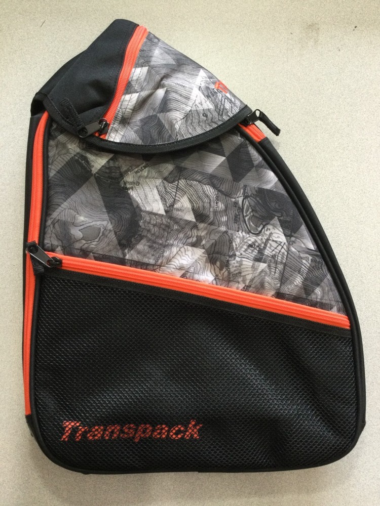 TRANSPACK XT1 BOOT, HELMET, & GEAR BACKPACK - GRAY TOPOGRAPHIC
