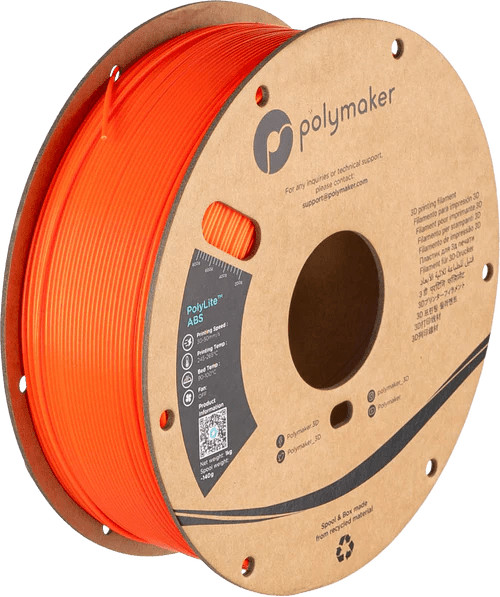 Polymaker PolyLite NEON ABS 3D Printer Filament 1KG 1.75mm