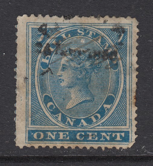 Canada (Revenue), van Dam FB1, used (rough perfs)