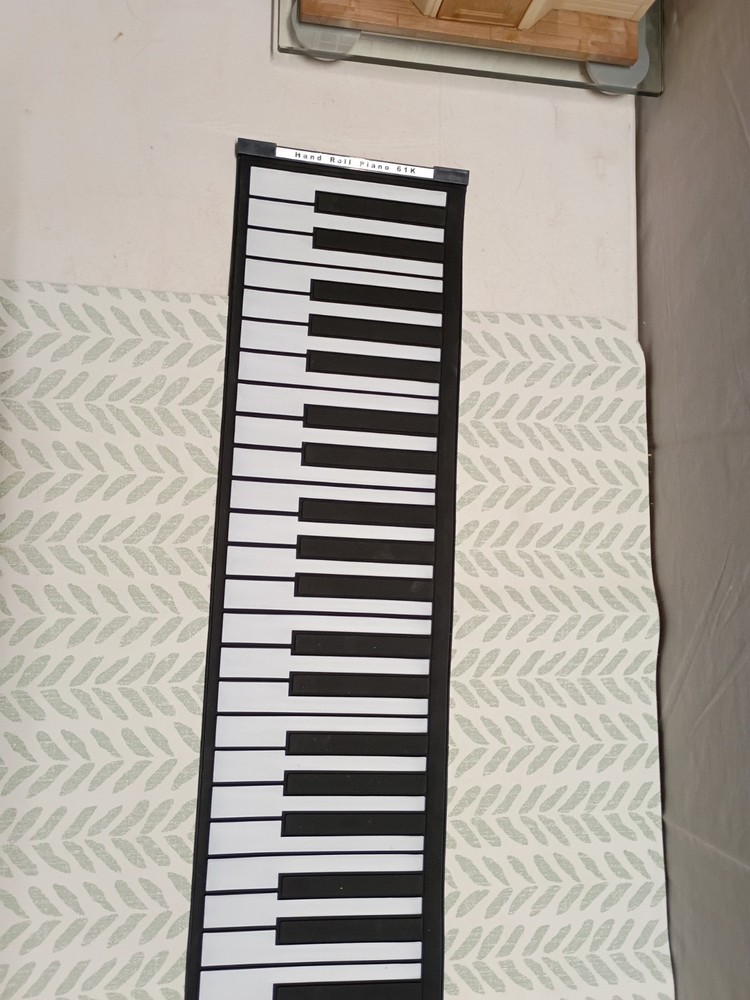 Hand Roll Soft Keyboard Piano - 61 Midi