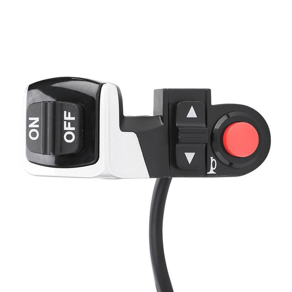 Rainproof E-Bicycle front light horn turning light Switch For Bicycle handlebar