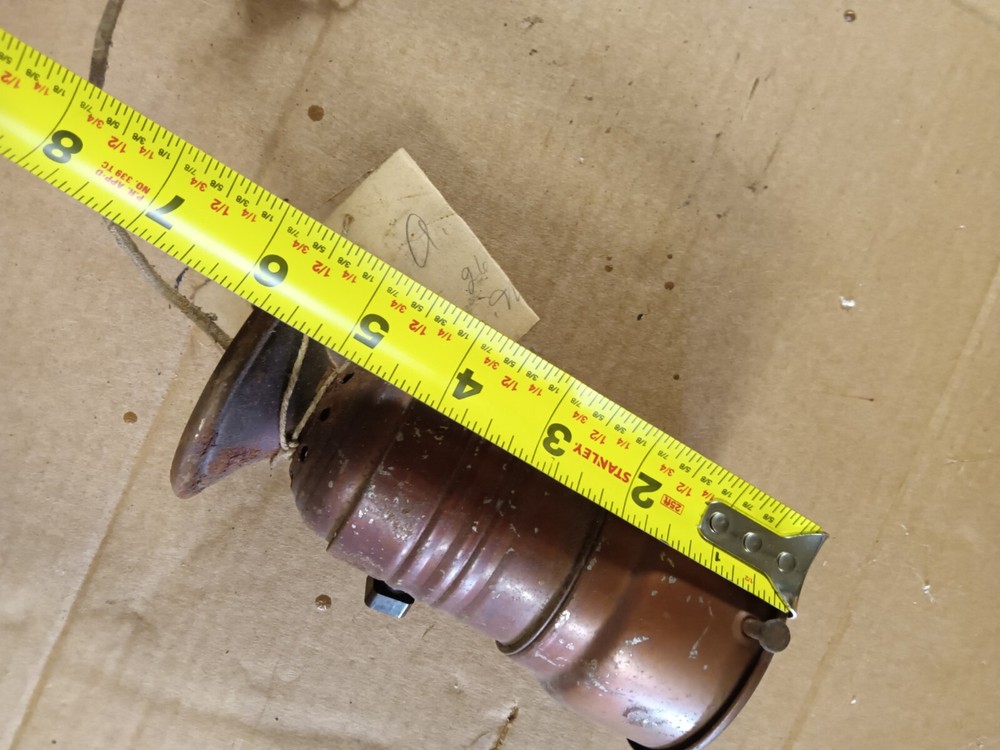 Vintage Large Electric Light Fixture Part, Torchy