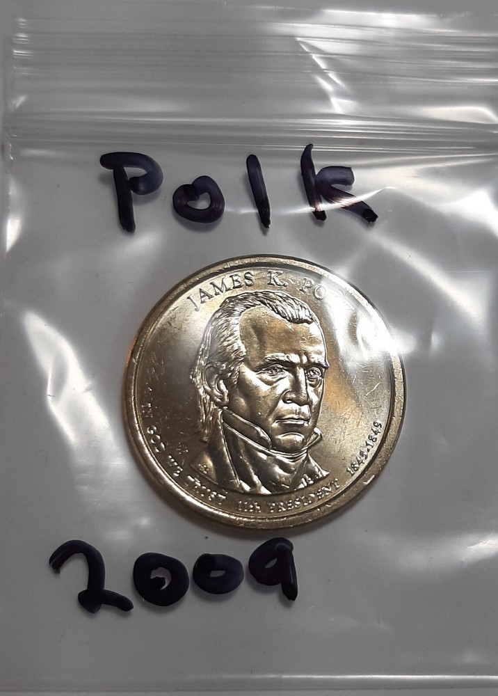 *S: 2009-S Pres. Polk Dollar