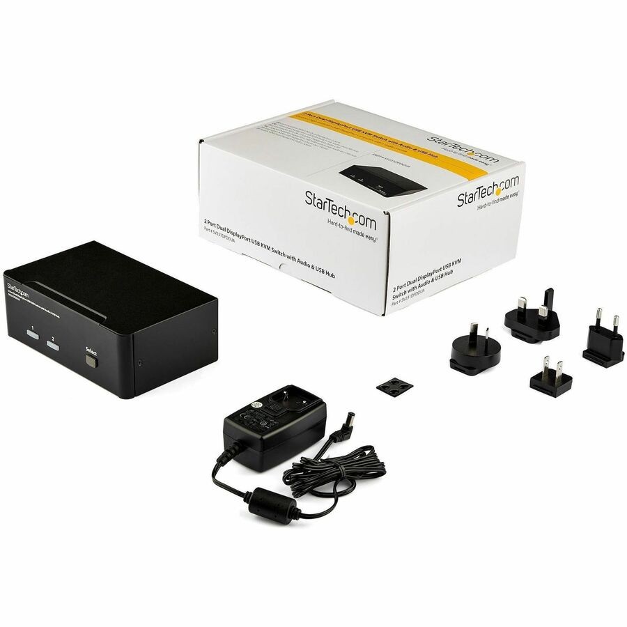 Startech SV231DPDDUA 2 Port Dual DisplayPort KVM Switch