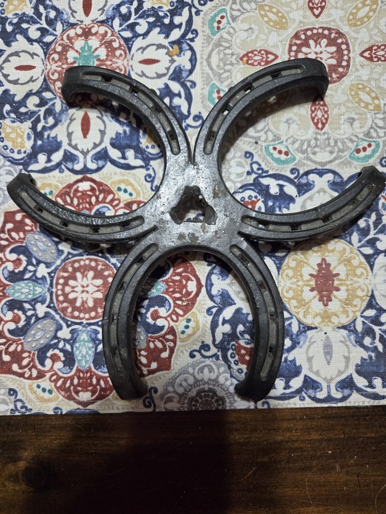 Horseshoe Trivet Cowboy Country Theme