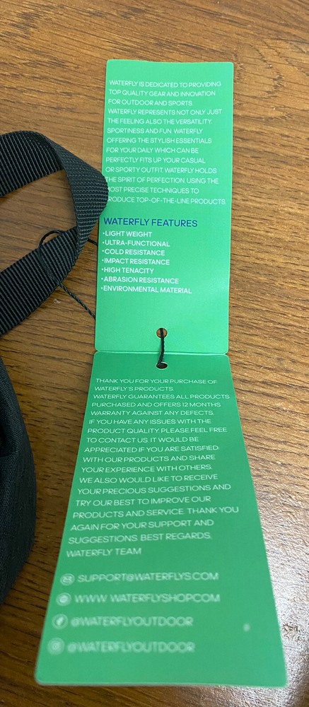 WATERFLY Basic Lightweight Backpack Dark Grey