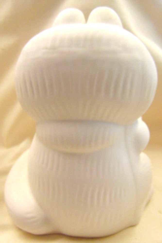 Ready To Painted Ceramic Bisque GARFIELD 8" height