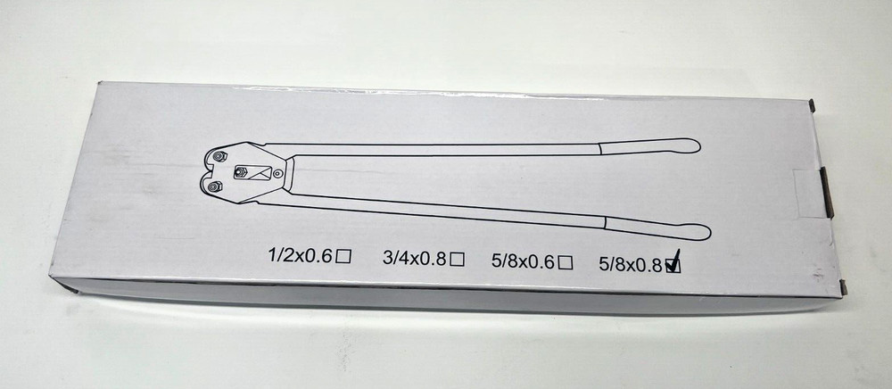 5/8" Poly Plastic Strapping Sealer 20” Plastic Strap Sealer