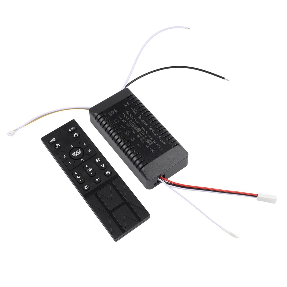 Easy to Use Remote Control for Ceiling Fan Light with 6 Speed Settings