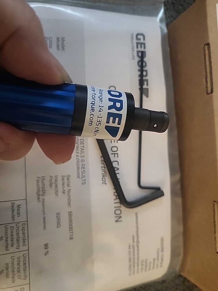 GEDORE Minor Fh Blue Torque Screwdriver