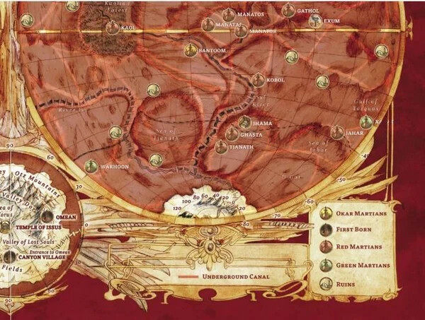 John Carter of Mars RPG: Core Rulebook