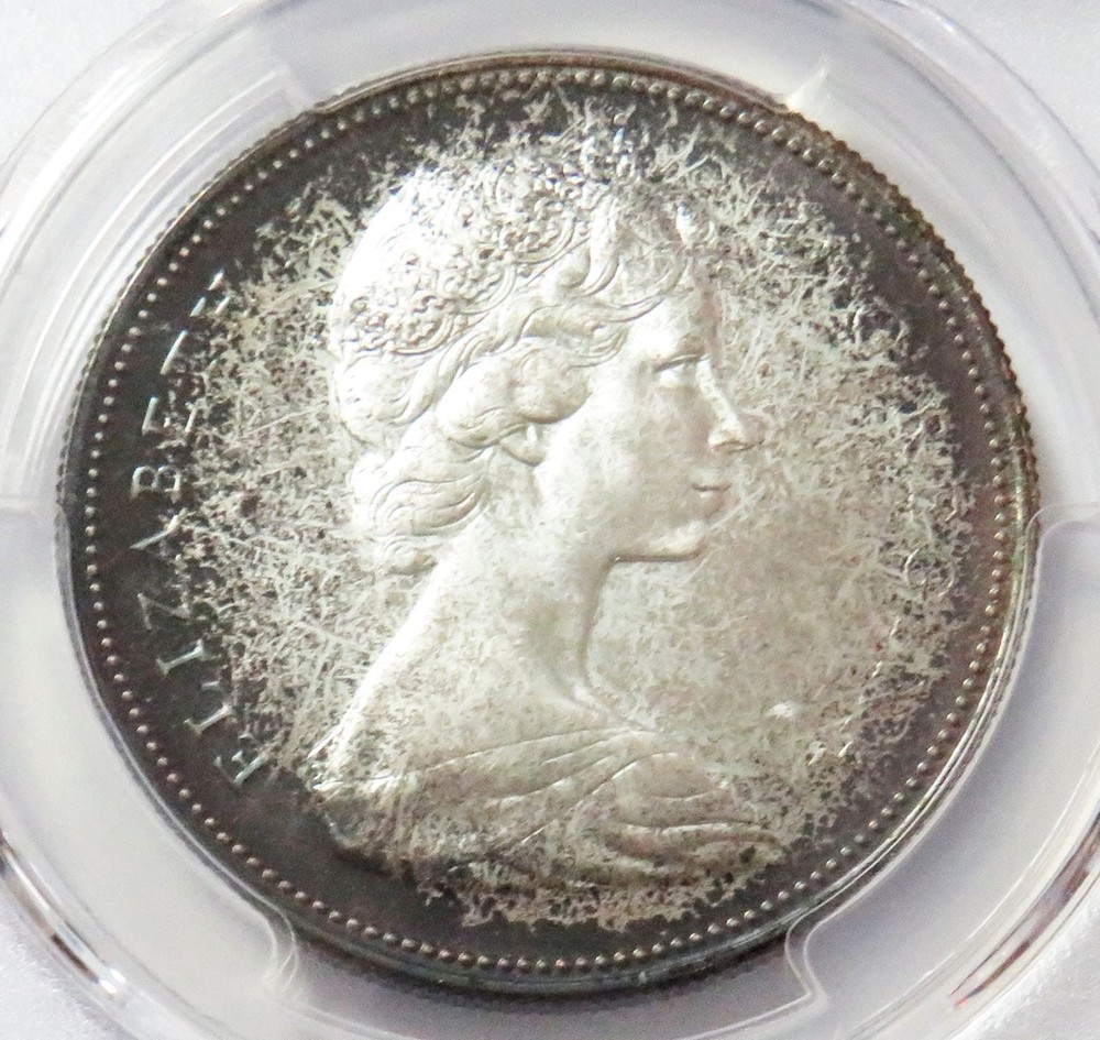 1967 SILVER CANADA PROOF $1 PCGS PR 65