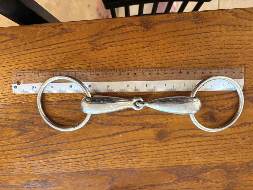 Bit- Loose Ring Snaffle- hollow