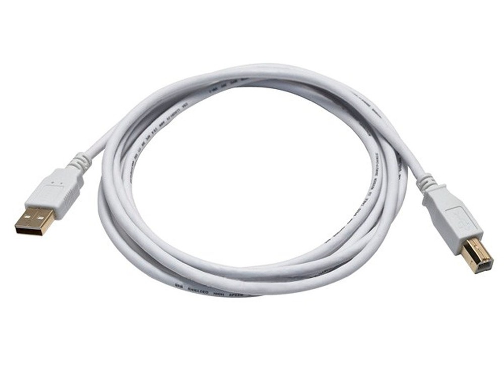 USB Cable Cord For Cricut Expression & Cricut Expression 2, White, 6ft
