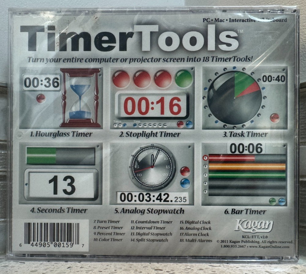 Kagan Decision Tools V4.2 PC & Mac Interactive Whiteboard New