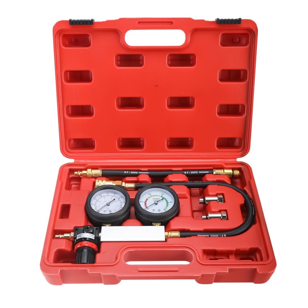 Cylinder Leak Down Tester Gasoline Engine Compression Tu-21 Cylinder Detector