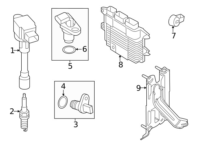 Genuine Nissan Engine Control Module (ECM) 23703-6LB2A