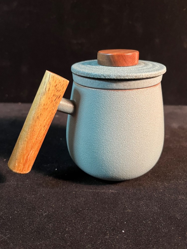 400ml Ceramic Mug Tea Filter Cup Tea Water Separation Cup