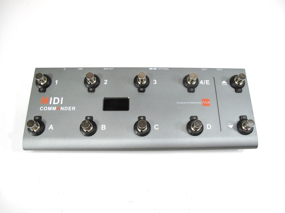 MeloAudio MIDI COMMANDER Electric Guitar Switcher MIDI Controller Software