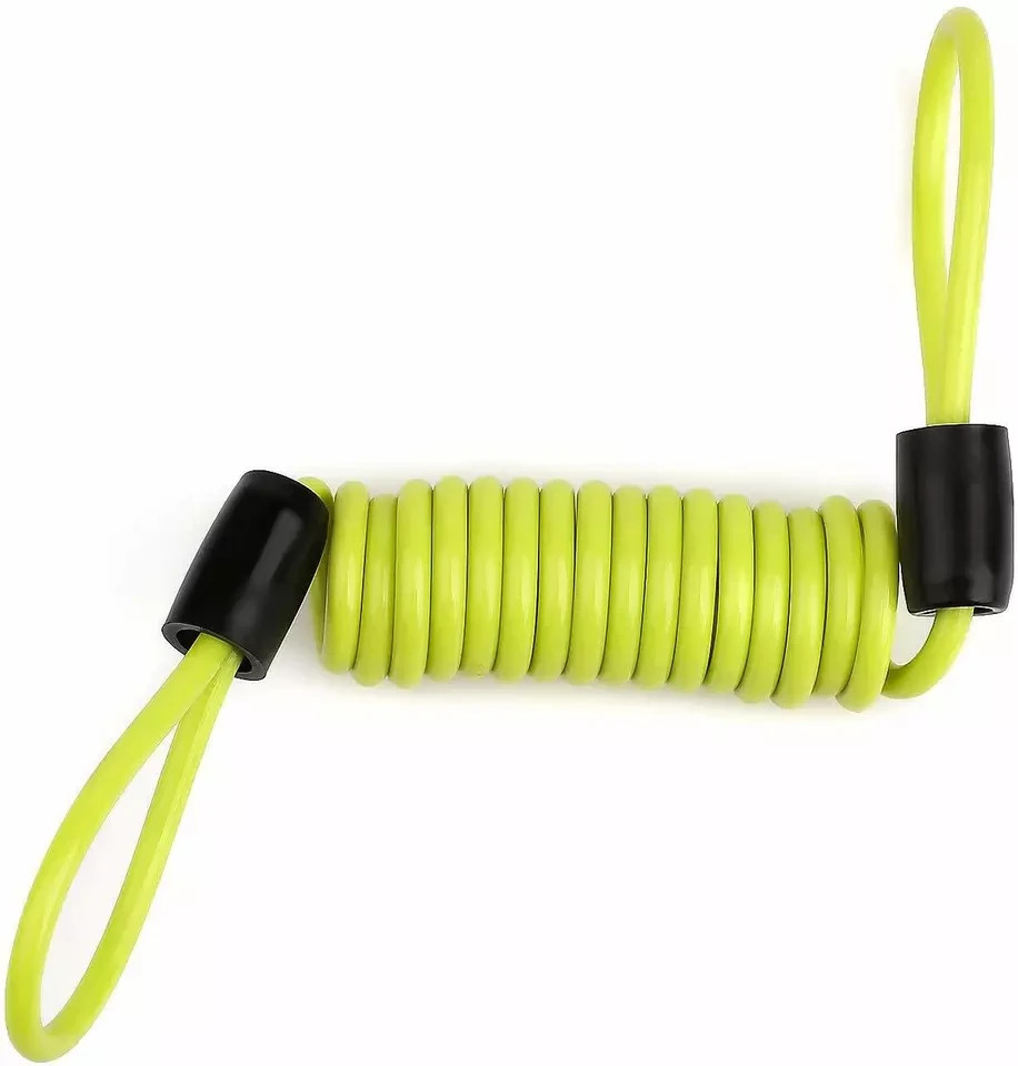 Disc Lock Reminder Cable Strong Bright Visibility Durable for Daily Travel