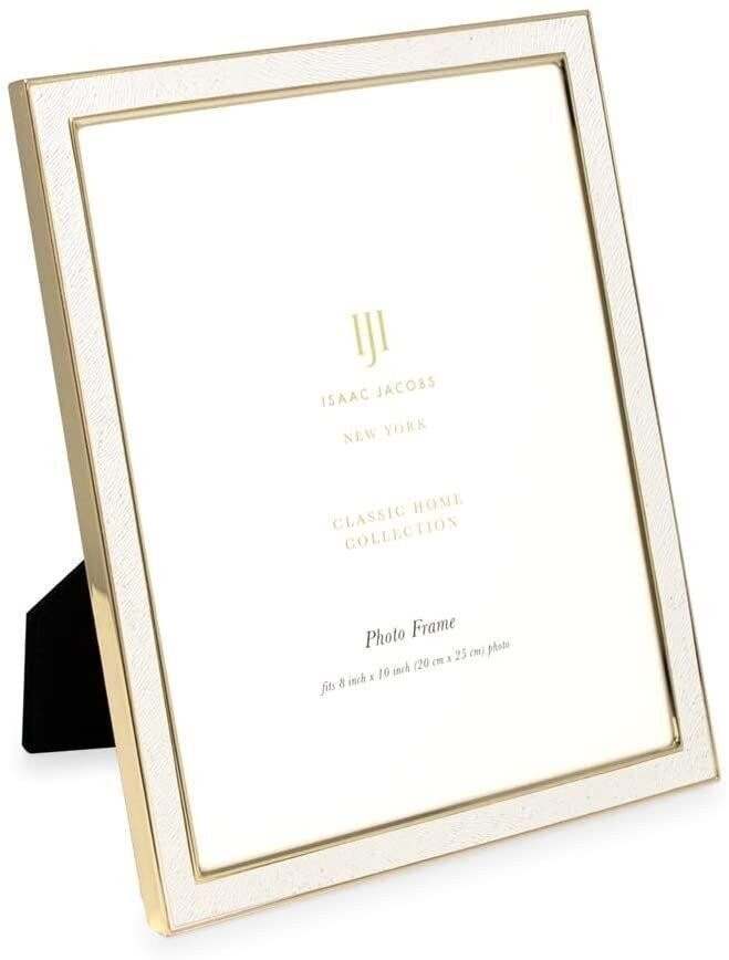 Isaac Jacobs Leather (Vertical & Horizontal) & Metal Picture Frame